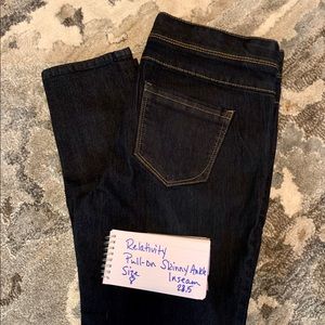 Relativity Pull-On Skinny Jeans